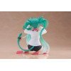 Taito - Desktop Cute Figure Hatsune Miku Cat Ear T-Shirt Ver.