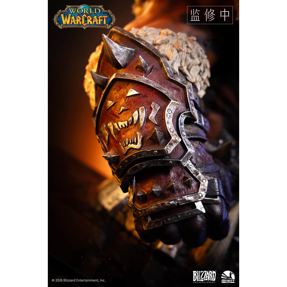 INFINITY STUDIO x BLIZZARD - Grommash Hellscream - 1/3 Scale Bust World of Warcraft