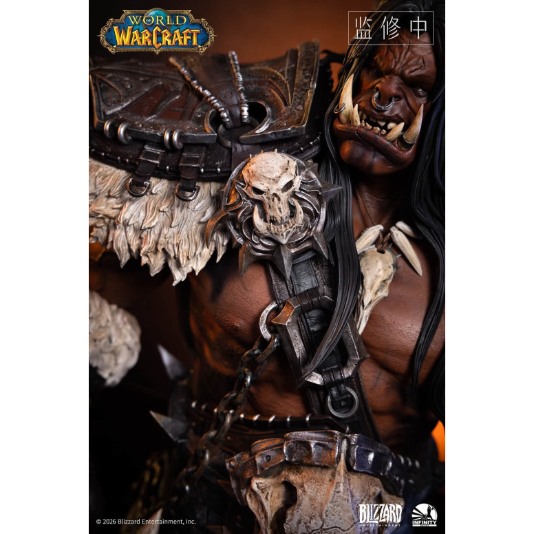INFINITY STUDIO x BLIZZARD - Grommash Hellscream - 1/3 Scale Bust World of Warcraft