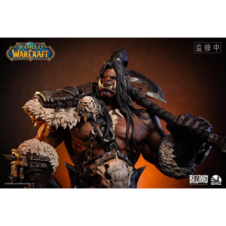 INFINITY STUDIO x BLIZZARD - Grommash Hellscream - 1/3 Scale Bust World of Warcraft