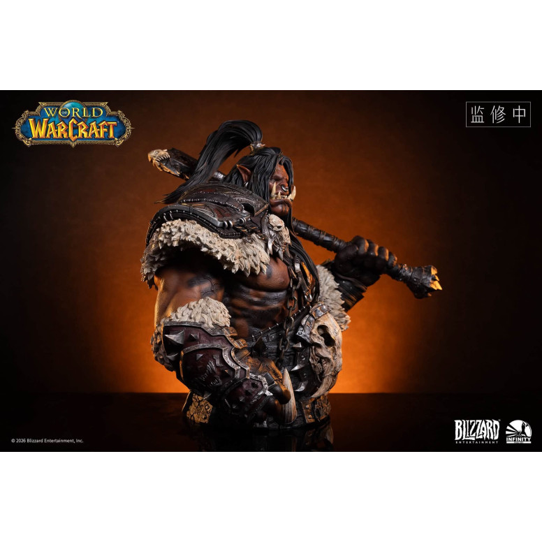 INFINITY STUDIO x BLIZZARD - Grommash Hellscream - 1/3 Scale Bust World of Warcraft