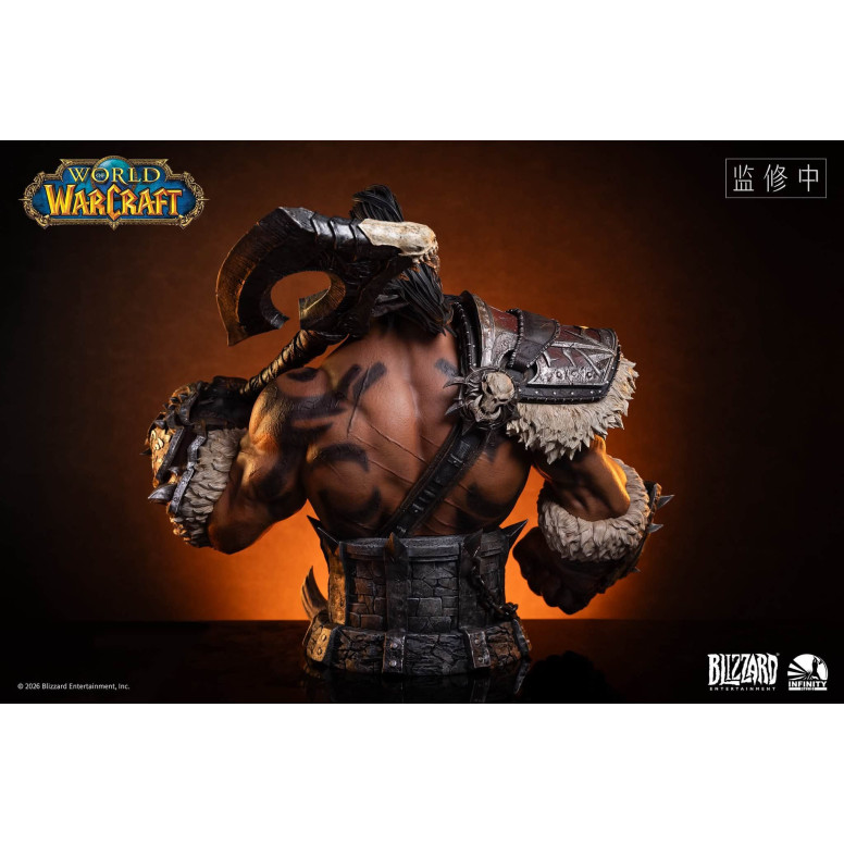 INFINITY STUDIO x BLIZZARD - Grommash Hellscream - 1/3 Scale Bust World of Warcraft