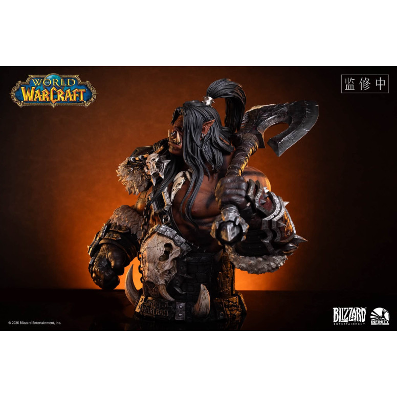 INFINITY STUDIO x BLIZZARD - Grommash Hellscream - 1/3 Scale Bust World of Warcraft
