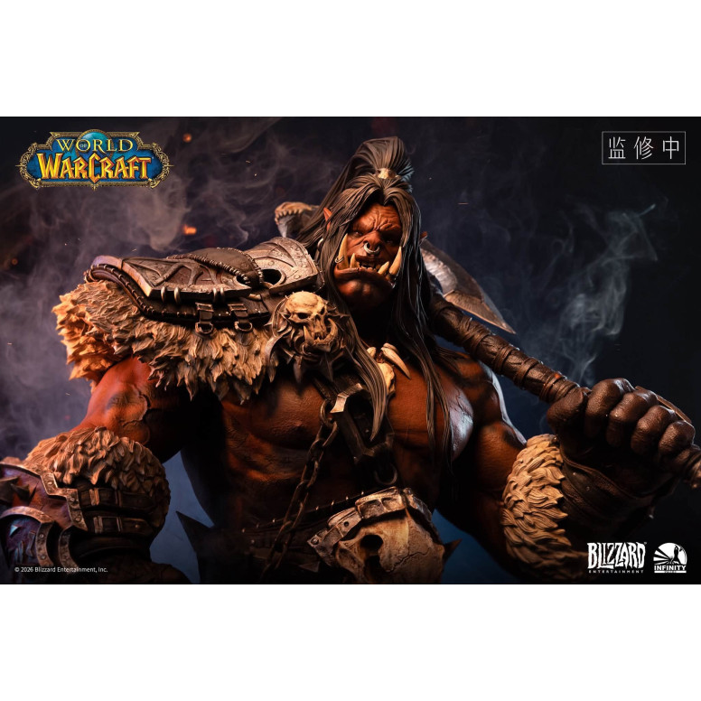 INFINITY STUDIO x BLIZZARD - Grommash Hellscream - 1/3 Scale Bust World of Warcraft