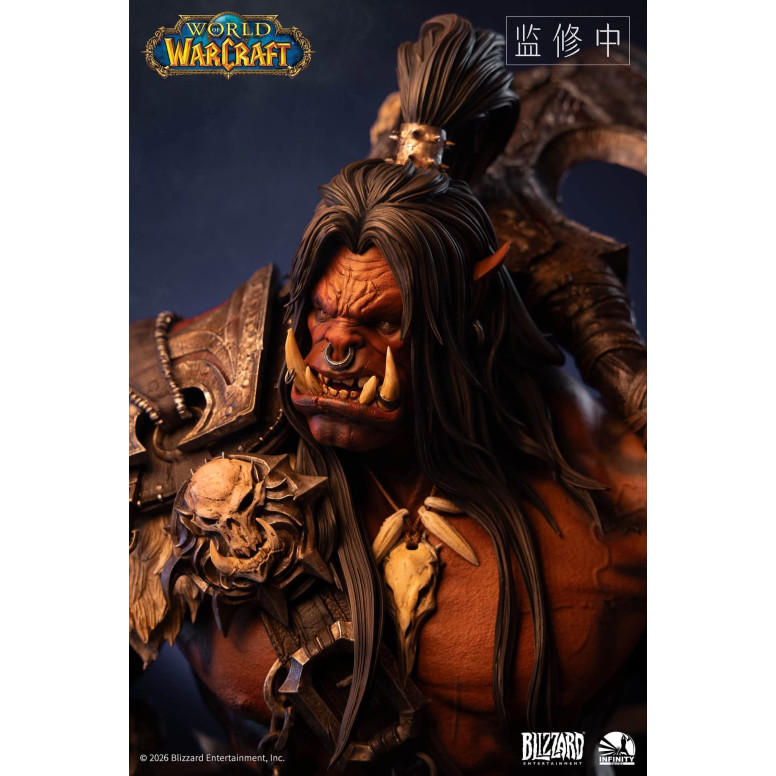 INFINITY STUDIO x BLIZZARD - Grommash Hellscream - 1/3 Scale Bust World of Warcraft