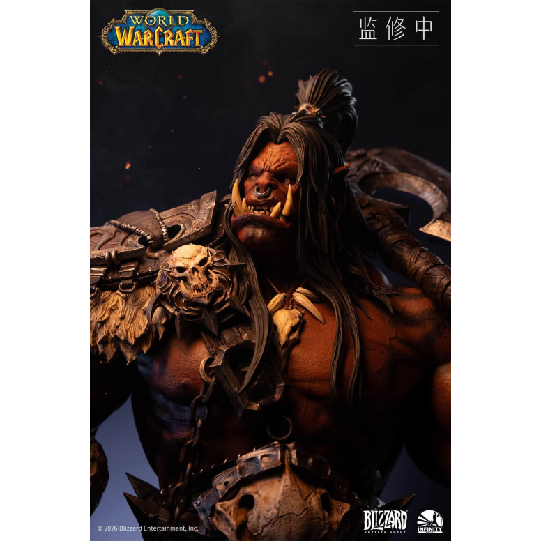 INFINITY STUDIO x BLIZZARD - Grommash Hellscream - 1/3 Scale Bust World of Warcraft