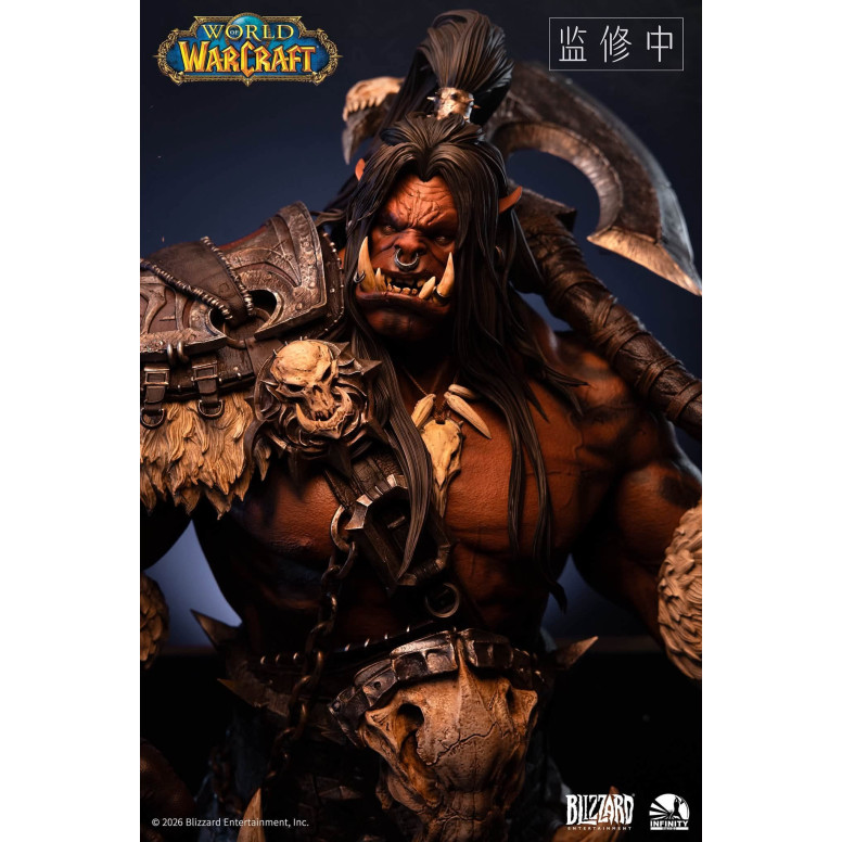 INFINITY STUDIO x BLIZZARD - Grommash Hellscream - 1/3 Scale Bust World of Warcraft
