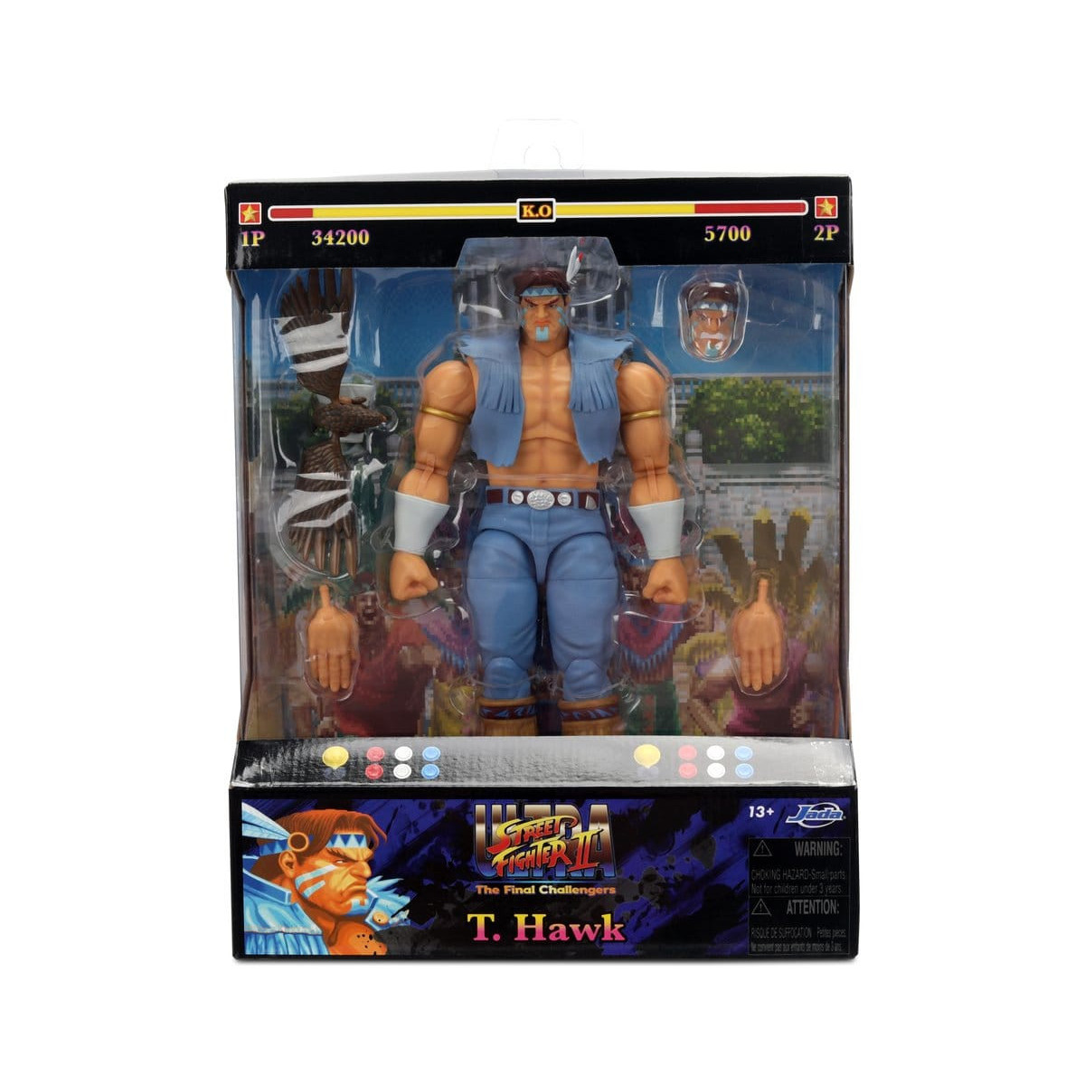 Jada Toys - T.HAWK 1/12 - Ultra- Street Fighter II: The Final Challengers - Series 5