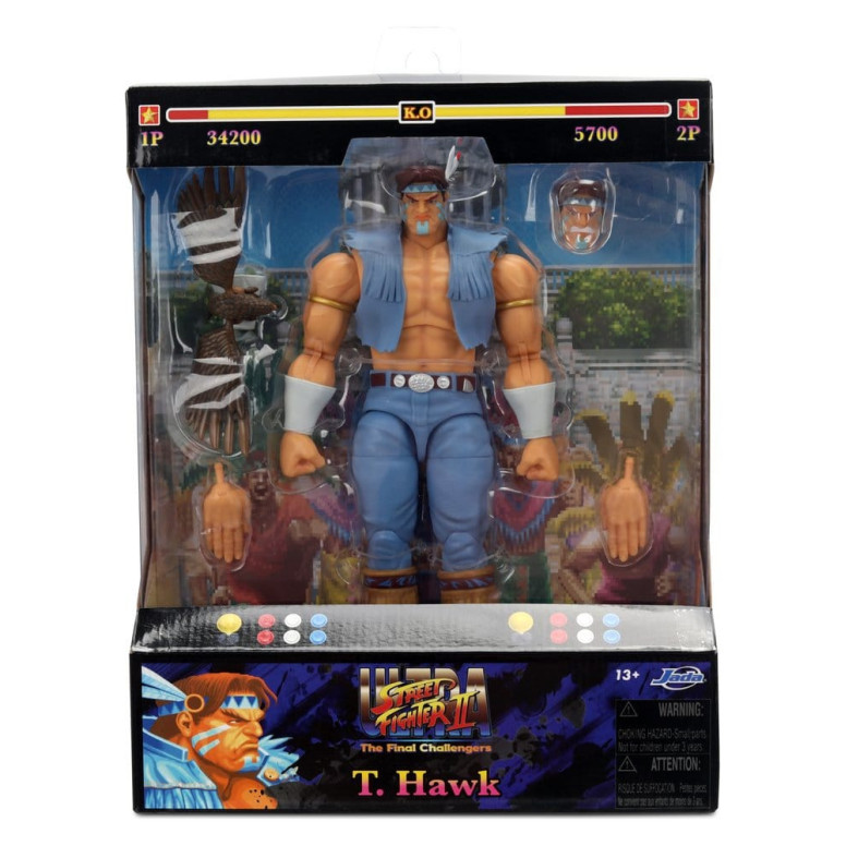 Jada Toys - T.HAWK 1/12 - Ultra- Street Fighter II: The Final Challengers - Series 5