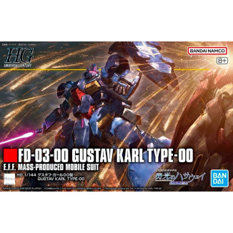 Bandai - Gunpla - Gundam 1/144 HG - FD-03-00 Gustav Karl Type-00 - Mobile Suit Gundam UC