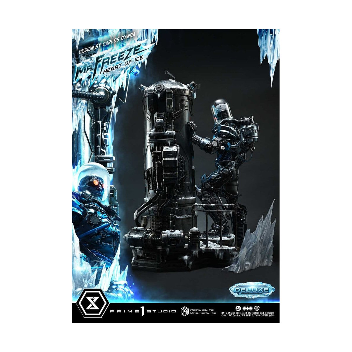 Prime 1 Studio - Mr. Freeze: Heart of Ice (Designed by Carlos D'Anda) DX Bonus Version - Real Elite Masterline Series 1/3