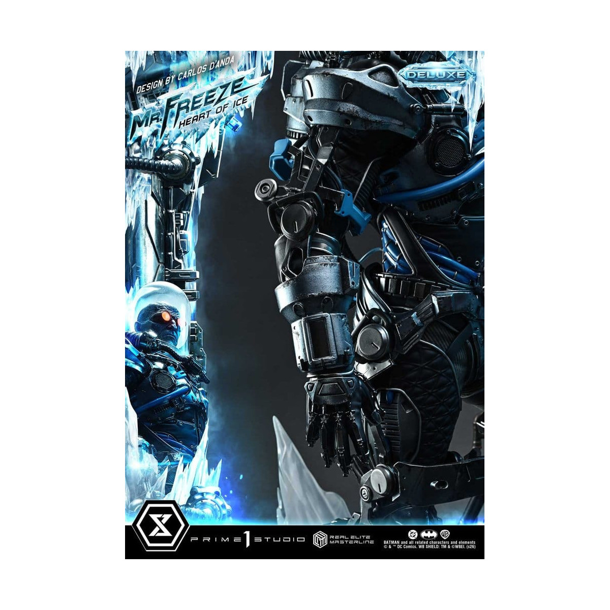 Prime 1 Studio - Mr. Freeze: Heart of Ice (Designed by Carlos D'Anda) DX Bonus Version - Real Elite Masterline Series 1/3