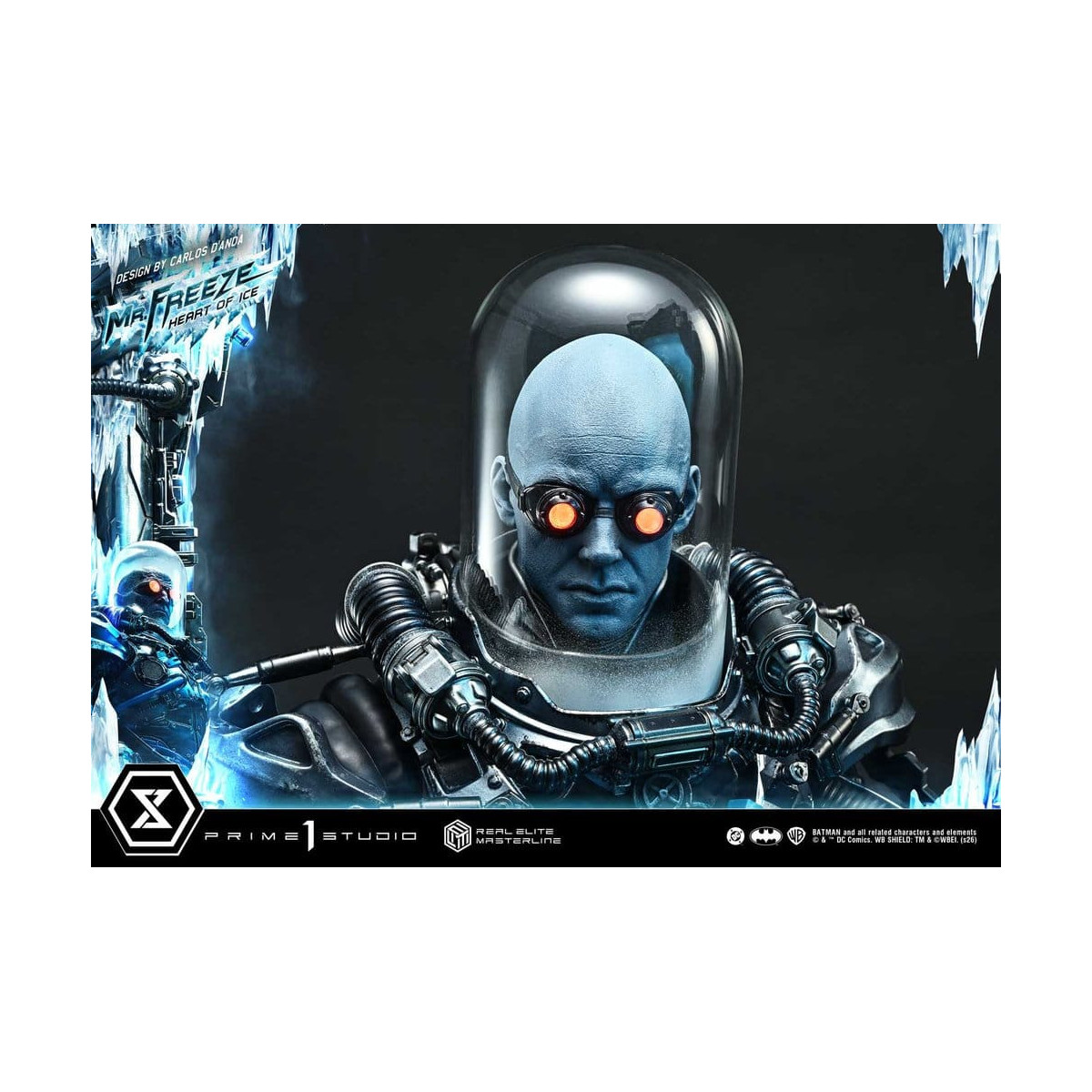 Prime 1 Studio - Mr. Freeze: Heart of Ice (Designed by Carlos D'Anda) DX Bonus Version - Real Elite Masterline Series 1/3