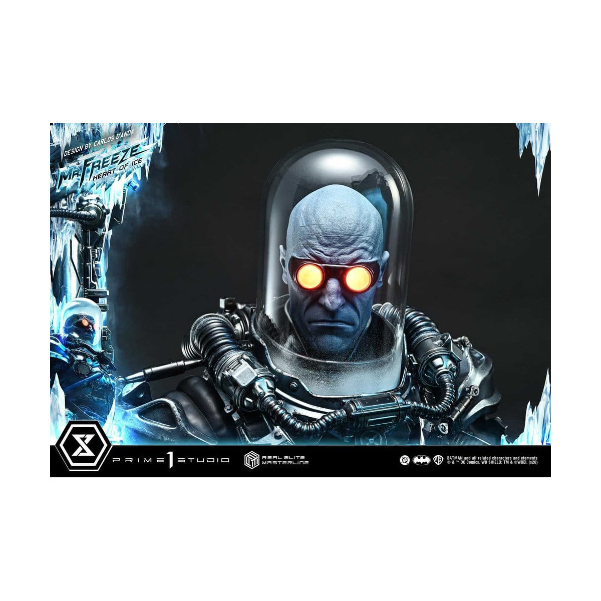 Prime 1 Studio - Mr. Freeze: Heart of Ice (Designed by Carlos D'Anda) DX Bonus Version - Real Elite Masterline Series 1/3