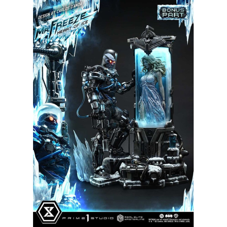 Prime 1 Studio - Mr. Freeze: Heart of Ice (Designed by Carlos D'Anda) DX Bonus Version - Real Elite Masterline Series 1/3