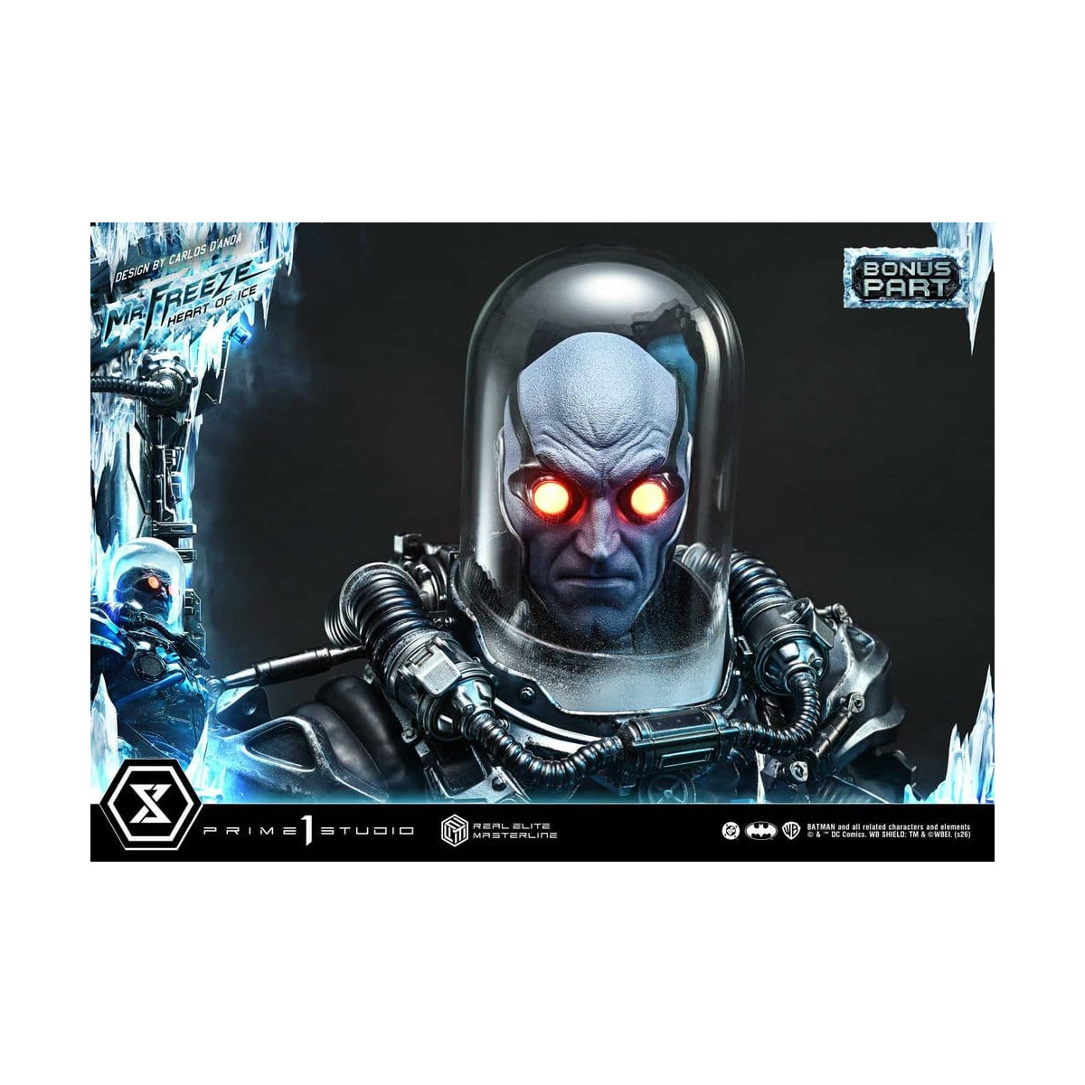 Prime 1 Studio - Mr. Freeze: Heart of Ice (Designed by Carlos D'Anda) DX Bonus Version - Real Elite Masterline Series 1/3