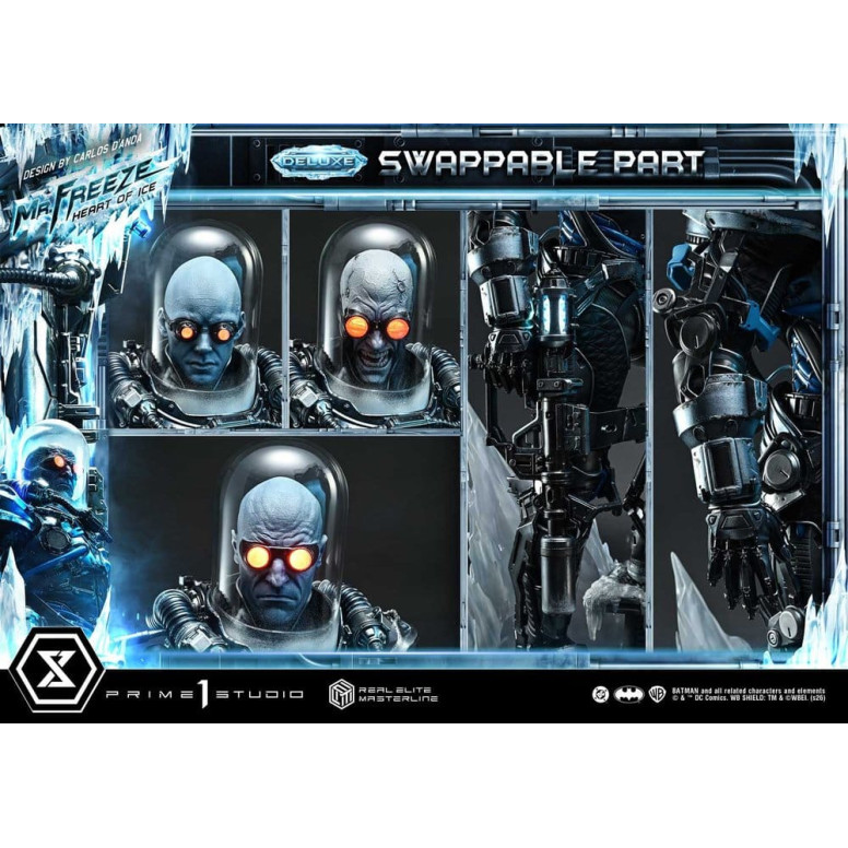 Prime 1 Studio - Mr. Freeze: Heart of Ice (Designed by Carlos D'Anda) DX Bonus Version - Real Elite Masterline Series 1/3
