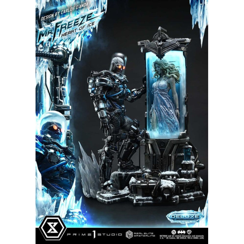 Prime 1 Studio - Mr. Freeze: Heart of Ice (Designed by Carlos D'Anda) DX Bonus Version - Real Elite Masterline Series 1/3