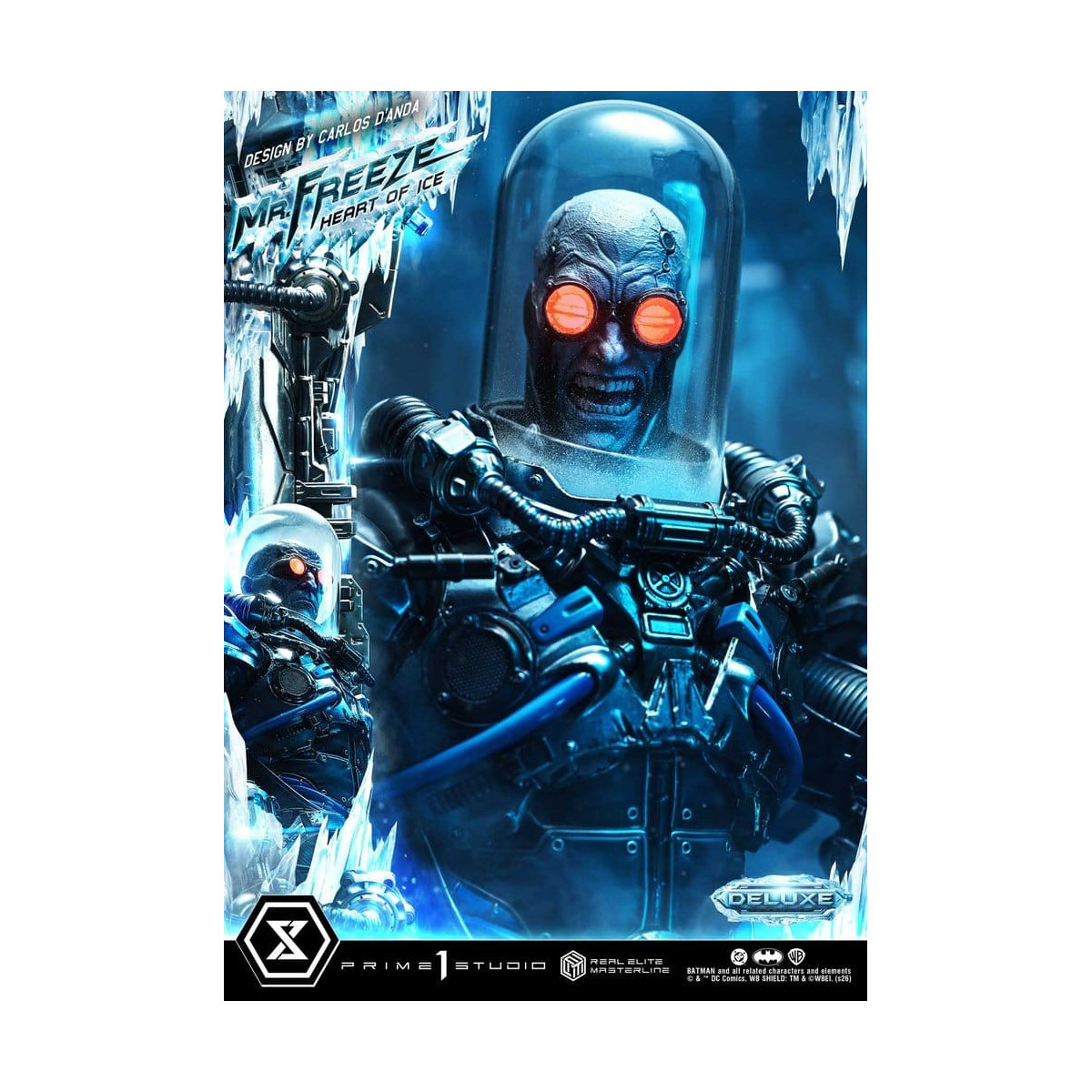 Prime 1 Studio - Mr. Freeze: Heart of Ice (Designed by Carlos D'Anda) DX Version - Real Elite Masterline Series 1/3