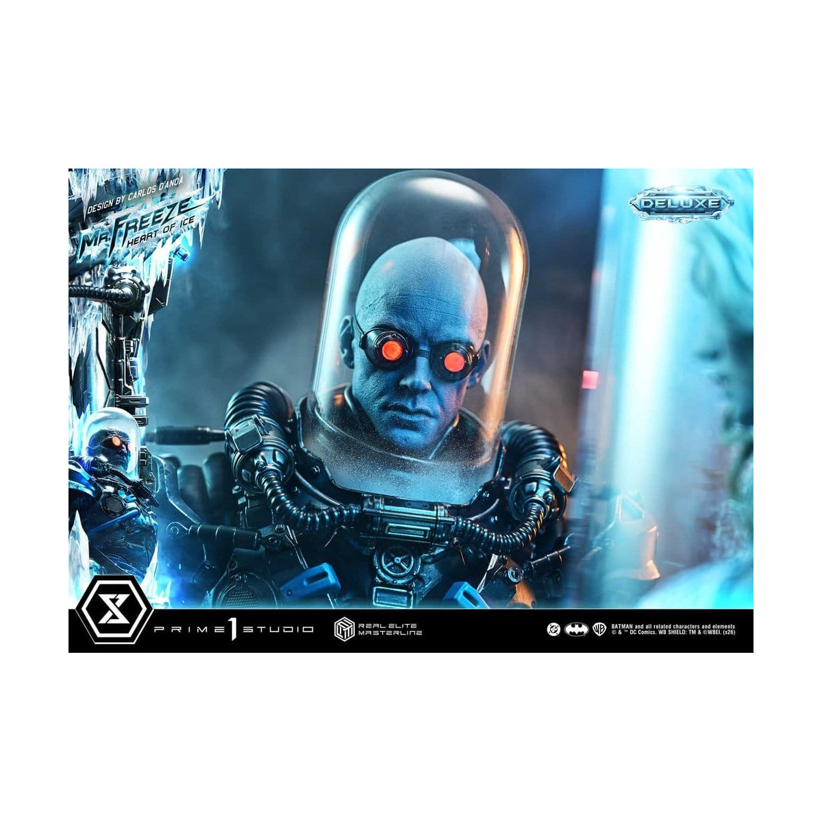 Prime 1 Studio - Mr. Freeze: Heart of Ice (Designed by Carlos D'Anda) DX Version - Real Elite Masterline Series 1/3