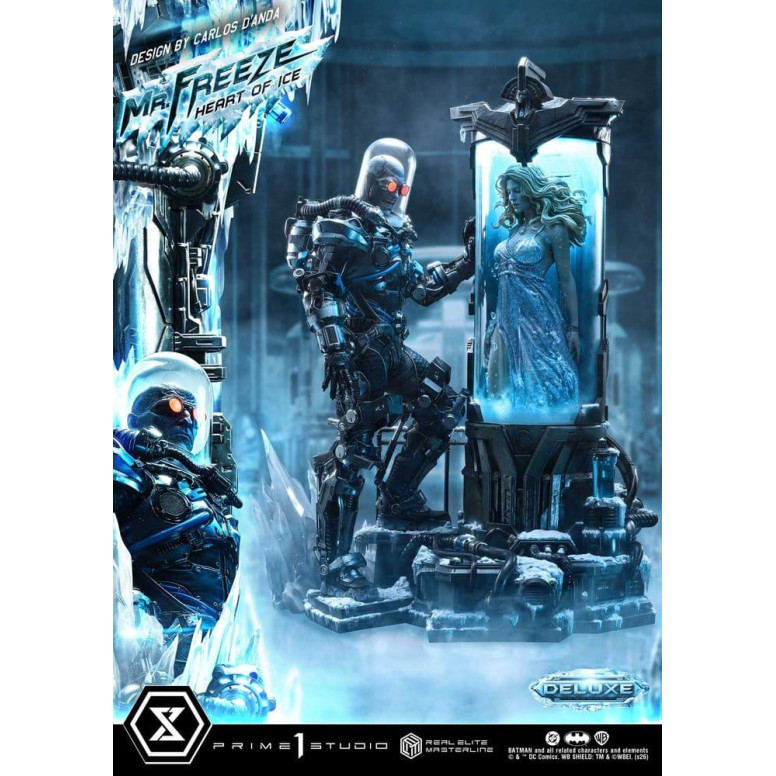Prime 1 Studio - Mr. Freeze: Heart of Ice (Designed by Carlos D'Anda) DX Version - Real Elite Masterline Series 1/3