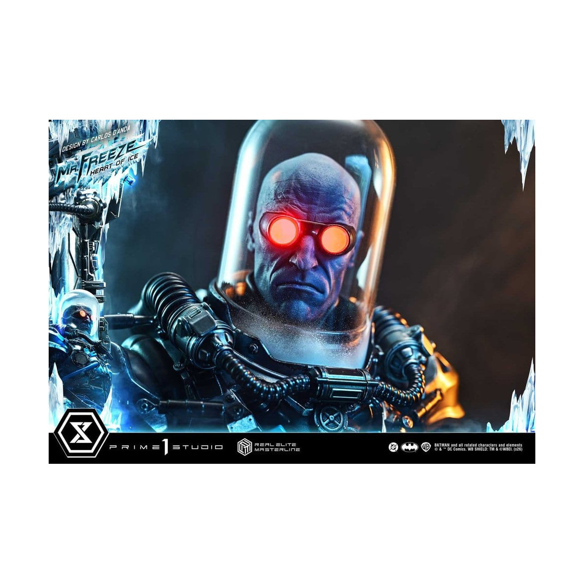 Prime 1 Studio - Mr. Freeze: Heart of Ice (Designed by Carlos D'Anda) DX Version - Real Elite Masterline Series 1/3