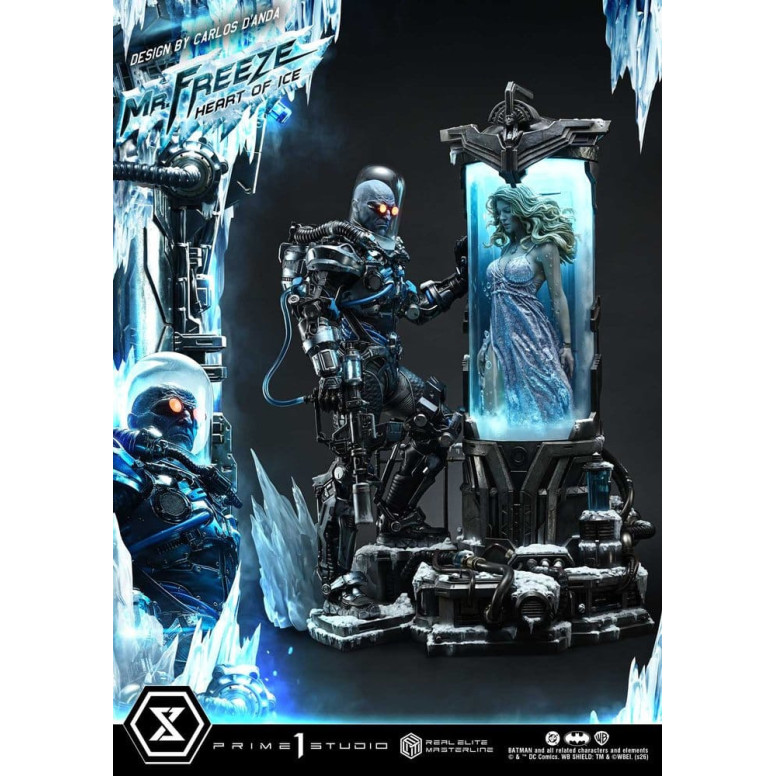 Prime 1 Studio - Mr. Freeze: Heart of Ice (Designed by Carlos D'Anda) DX Version - Real Elite Masterline Series 1/3