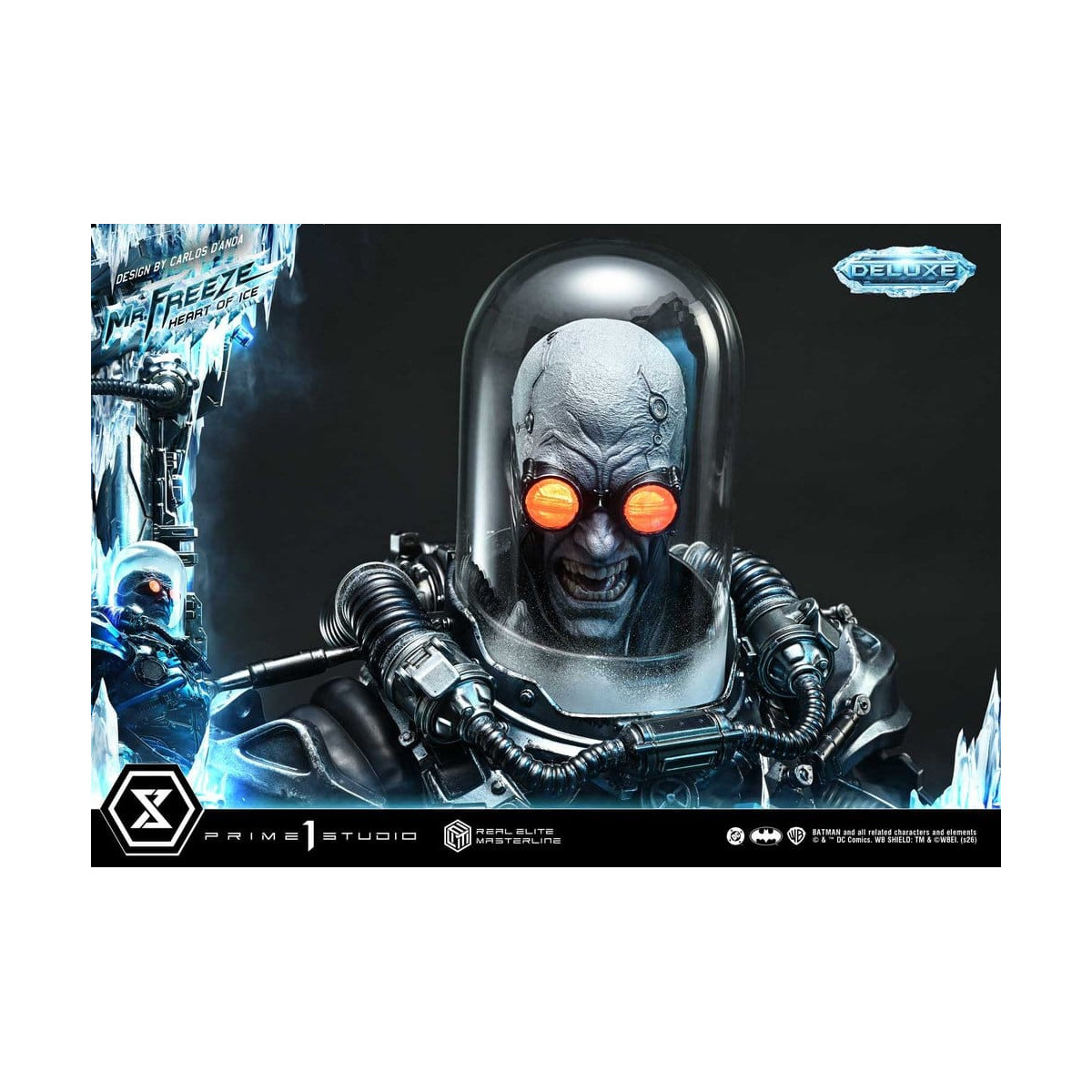 Prime 1 Studio - Mr. Freeze: Heart of Ice (Designed by Carlos D'Anda) DX Version - Real Elite Masterline Series 1/3