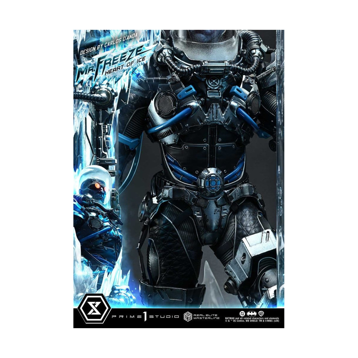 Prime 1 Studio - Mr. Freeze: Heart of Ice (Designed by Carlos D'Anda) DX Version - Real Elite Masterline Series 1/3
