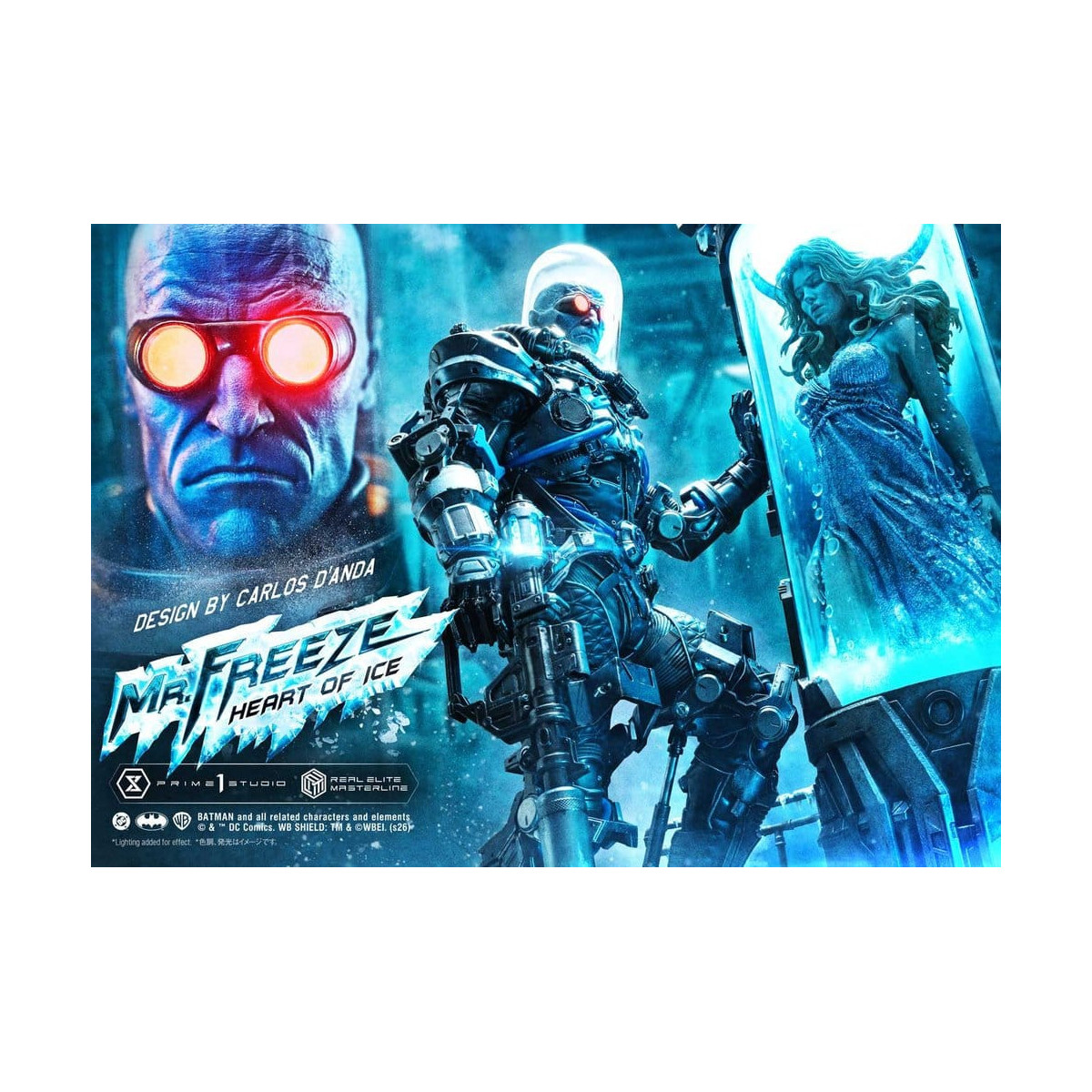 Prime 1 Studio - Mr. Freeze: Heart of Ice (Designed by Carlos D'Anda) - Real Elite Masterline Series 1/3