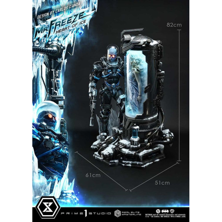 Prime 1 Studio - Mr. Freeze: Heart of Ice (Designed by Carlos D'Anda) - Real Elite Masterline Series 1/3