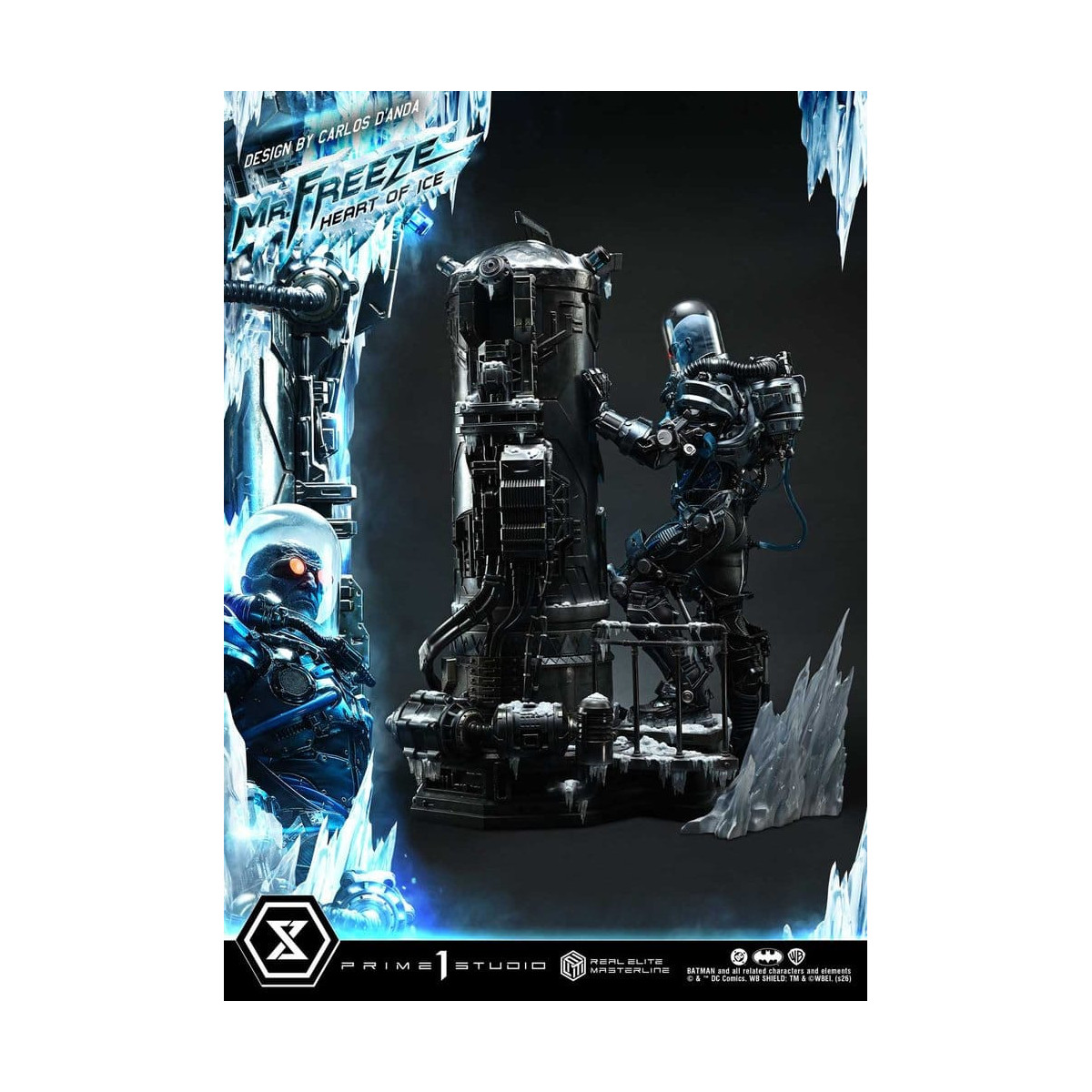 Prime 1 Studio - Mr. Freeze: Heart of Ice (Designed by Carlos D'Anda) - Real Elite Masterline Series 1/3