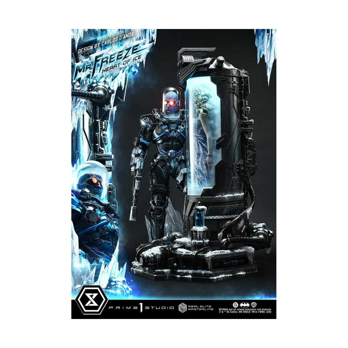 Prime 1 Studio - Mr. Freeze: Heart of Ice (Designed by Carlos D'Anda) - Real Elite Masterline Series 1/3