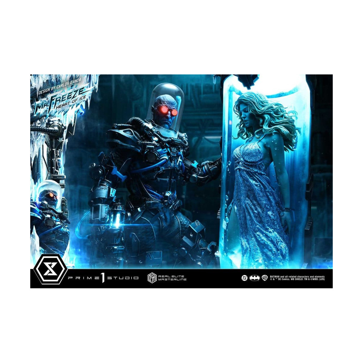 Prime 1 Studio - Mr. Freeze: Heart of Ice (Designed by Carlos D'Anda) - Real Elite Masterline Series 1/3