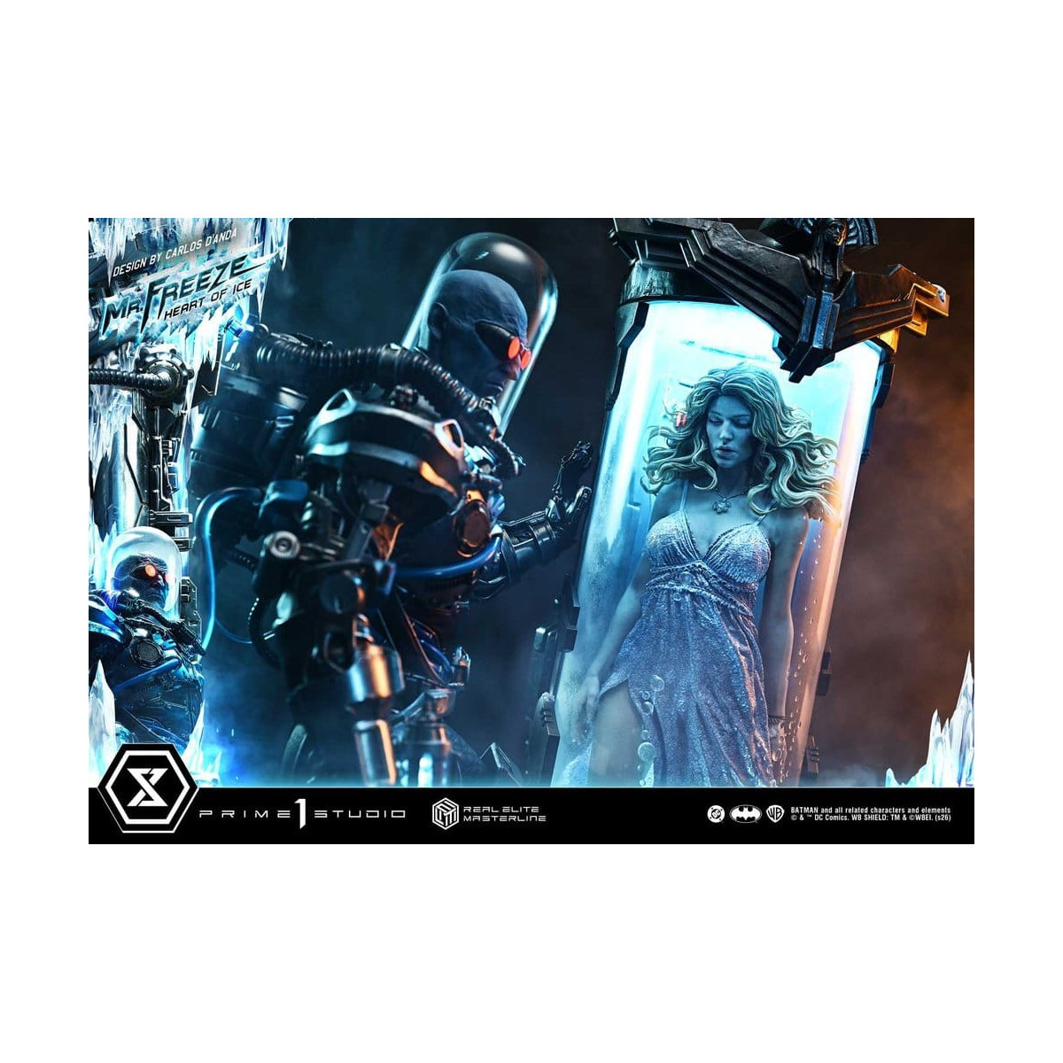Prime 1 Studio - Mr. Freeze: Heart of Ice (Designed by Carlos D'Anda) - Real Elite Masterline Series 1/3