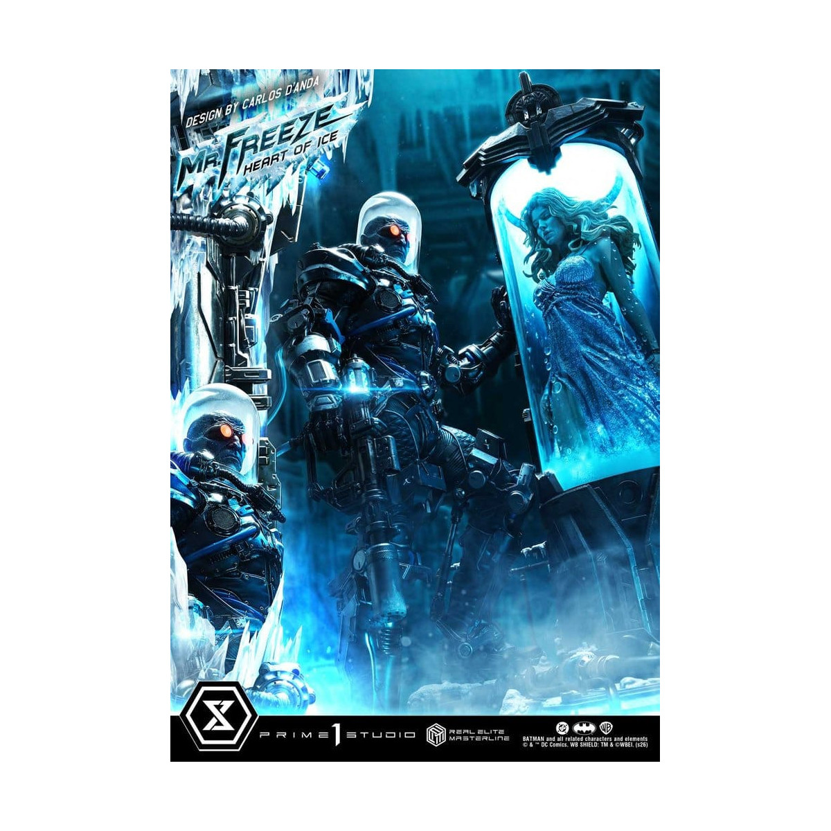 Prime 1 Studio - Mr. Freeze: Heart of Ice (Designed by Carlos D'Anda) - Real Elite Masterline Series 1/3