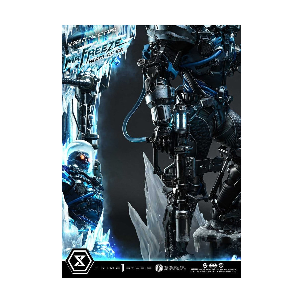 Prime 1 Studio - Mr. Freeze: Heart of Ice (Designed by Carlos D'Anda) - Real Elite Masterline Series 1/3