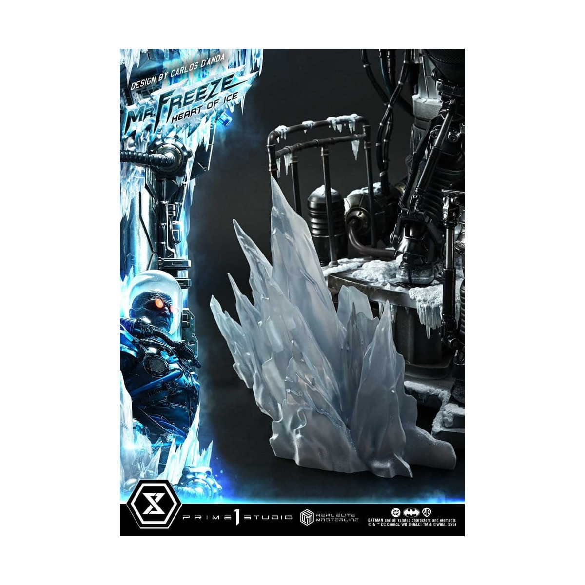 Prime 1 Studio - Mr. Freeze: Heart of Ice (Designed by Carlos D'Anda) - Real Elite Masterline Series 1/3