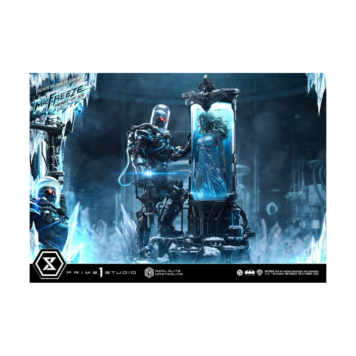 Prime 1 Studio - Mr. Freeze: Heart of Ice (Designed by Carlos D'Anda) - Real Elite Masterline Series 1/3