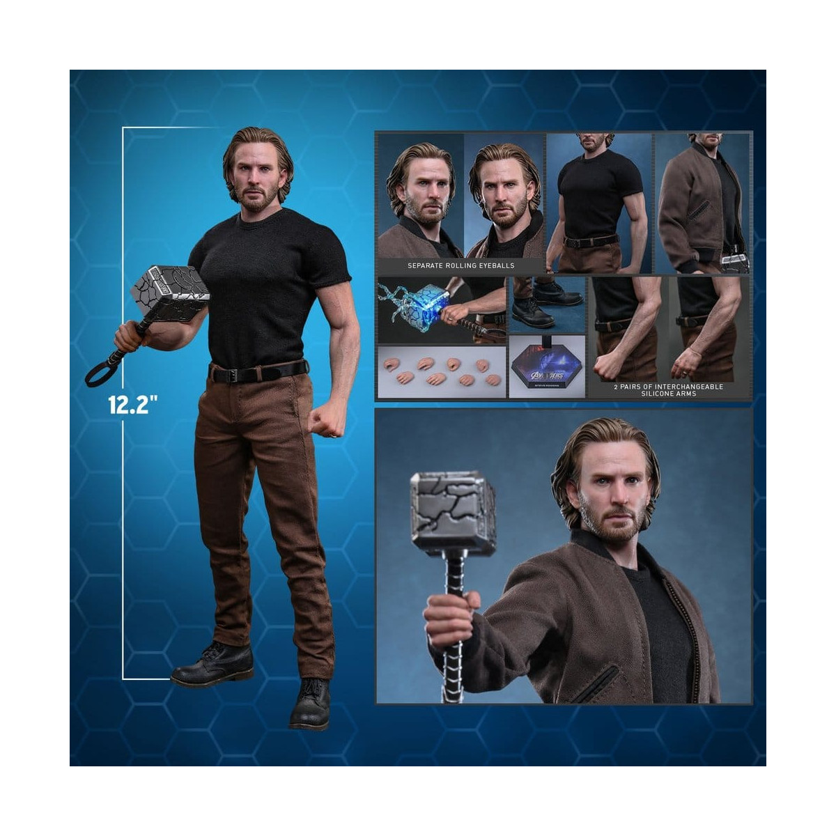 Hot Toys - Steve Rogers 1/6 - Avengers: Doomsday