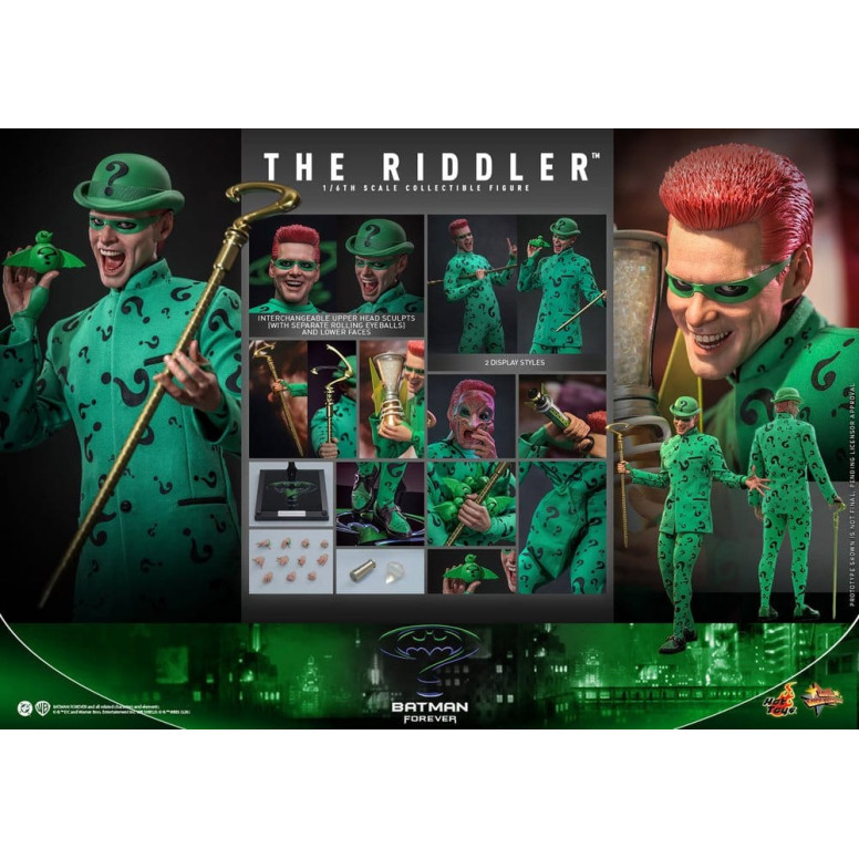 Hot Toys DC Comics - Riddler MMS, 1/6 Scale - Batman Forever