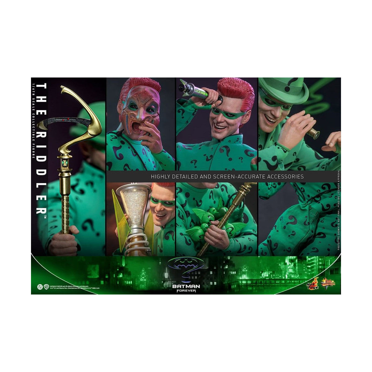 Hot Toys DC Comics - Riddler MMS, 1/6 Scale - Batman Forever