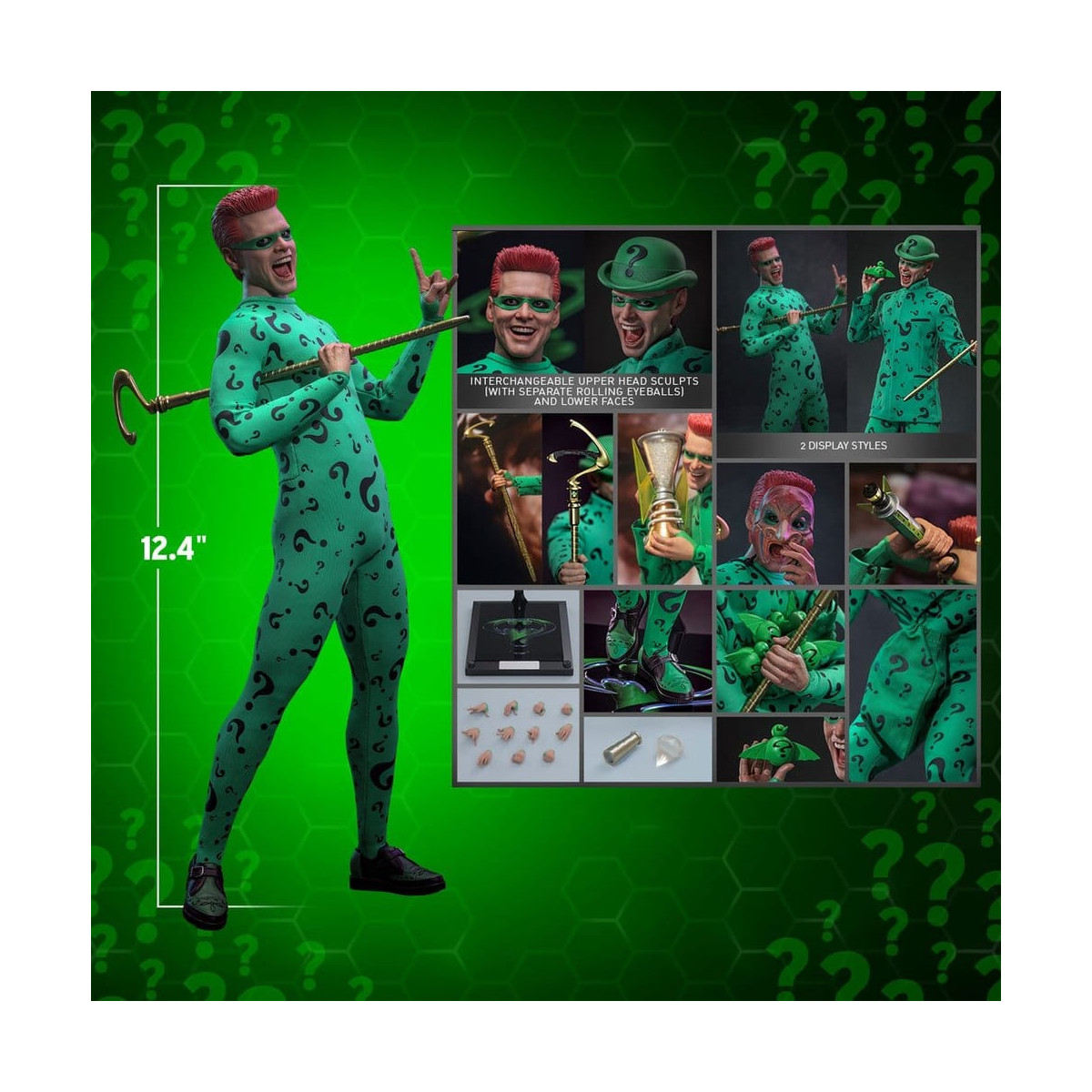Hot Toys DC Comics - Riddler MMS, 1/6 Scale - Batman Forever