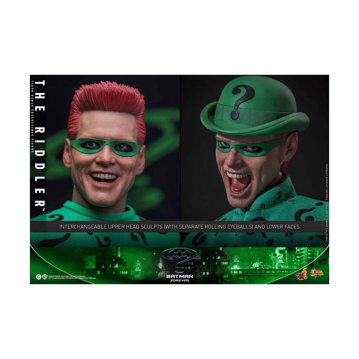Hot Toys DC Comics - Riddler MMS, 1/6 Scale - Batman Forever