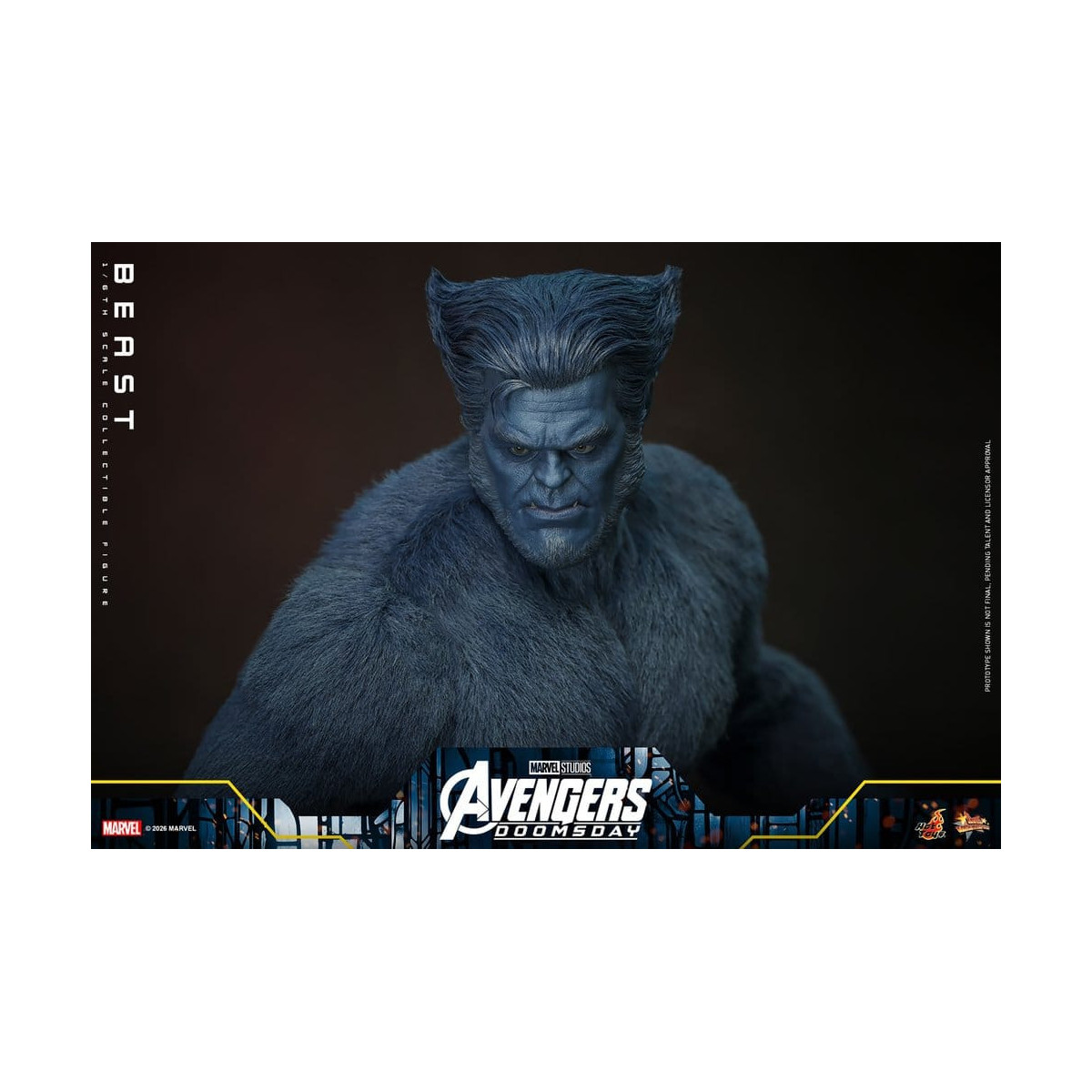 Hot Toys - Beast MMS, 1/6 Scale - Avengers: Doomsday