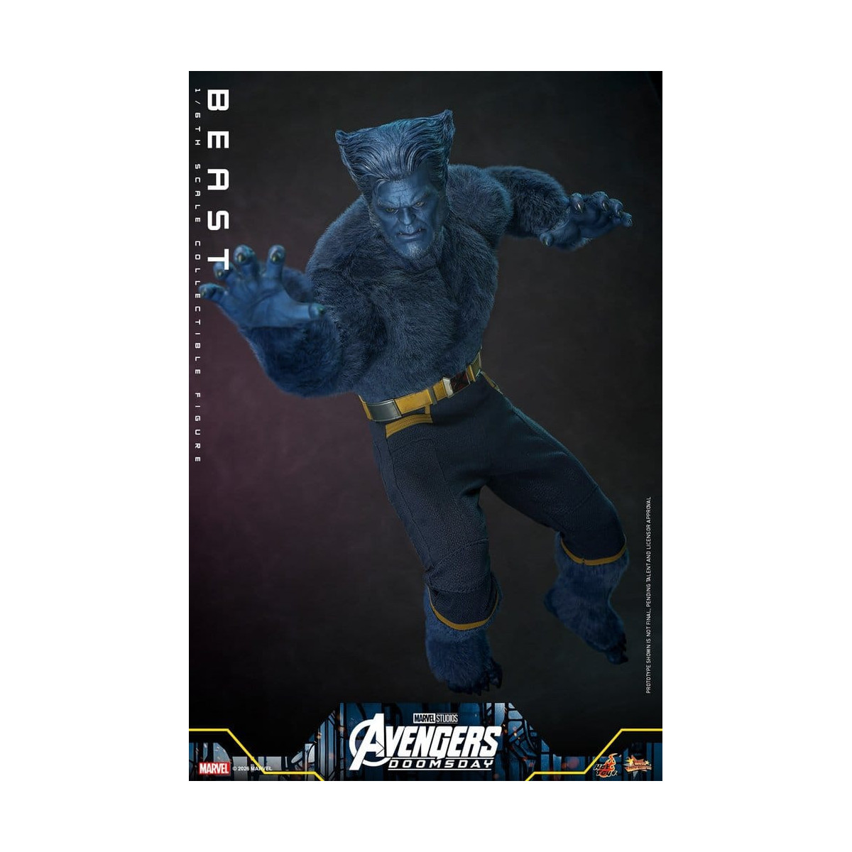 Hot Toys - Beast MMS, 1/6 Scale - Avengers: Doomsday