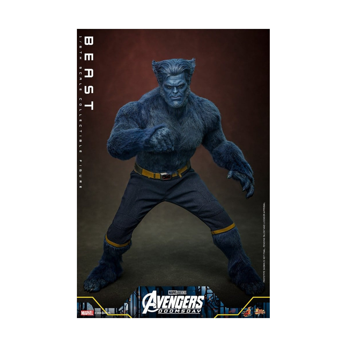 Hot Toys - Beast MMS, 1/6 Scale - Avengers: Doomsday