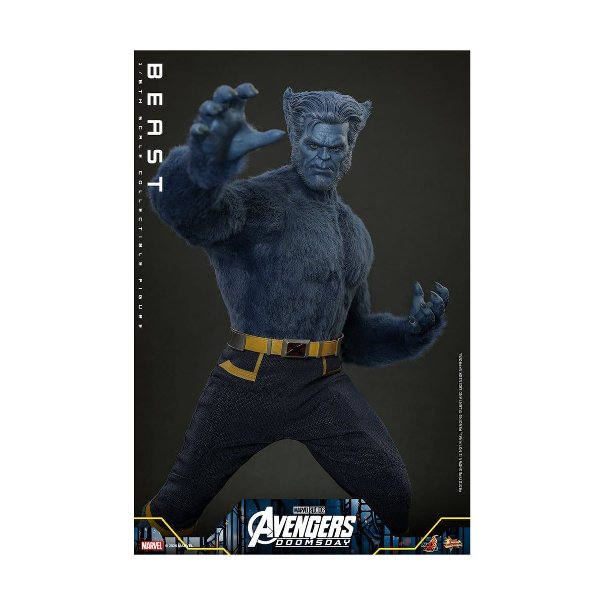 Hot Toys - Beast MMS, 1/6 Scale - Avengers: Doomsday