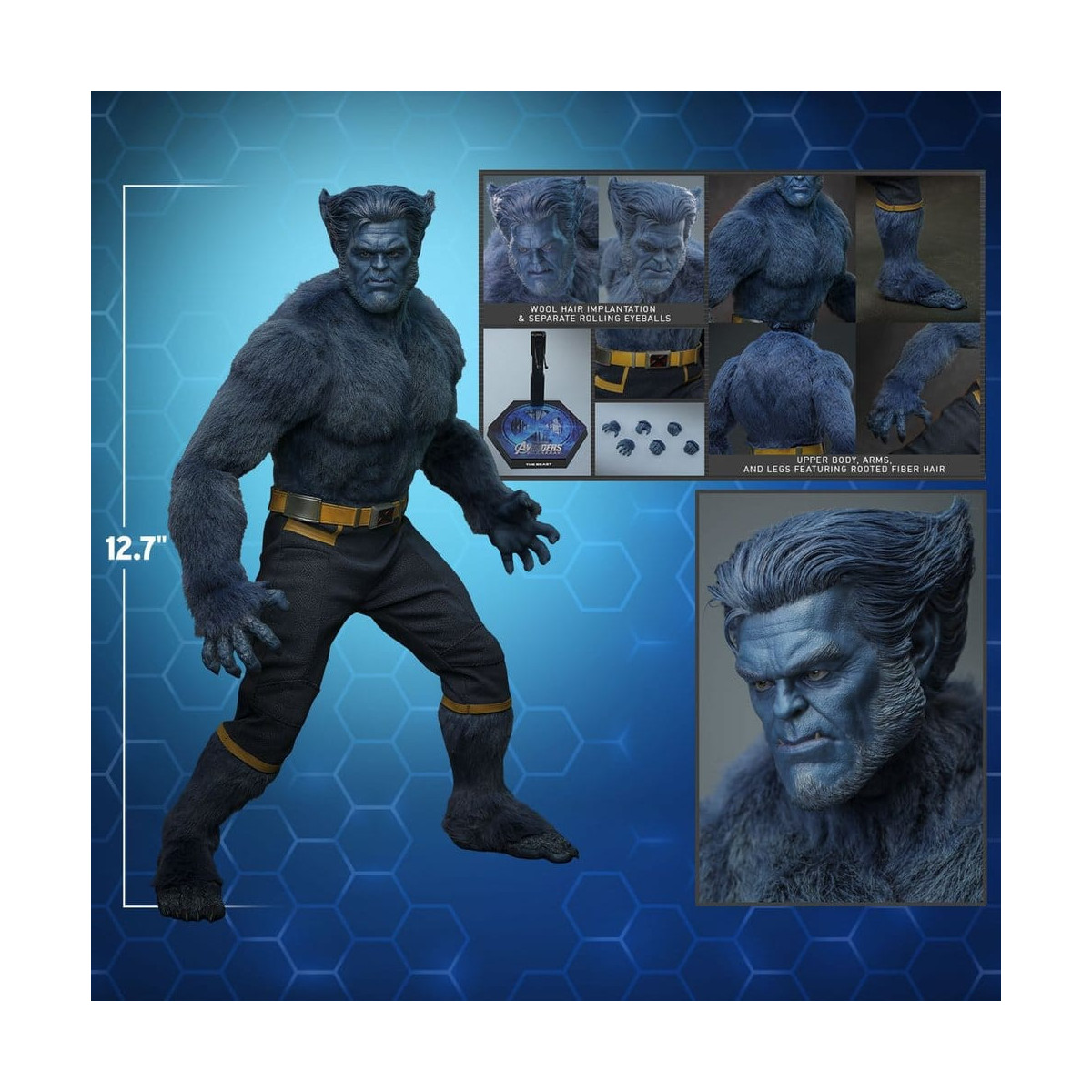 Hot Toys - Beast MMS, 1/6 Scale - Avengers: Doomsday