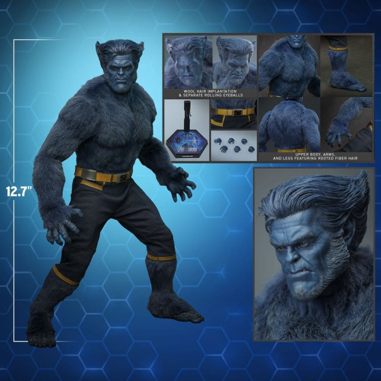 Hot Toys - Beast MMS, 1/6 Scale - Avengers: Doomsday